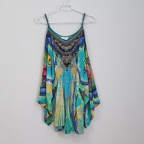 Camilla Reef Warrior Drop‎ Shoulder Playsuit Romper Size XS b75 - Picture 3 of 17